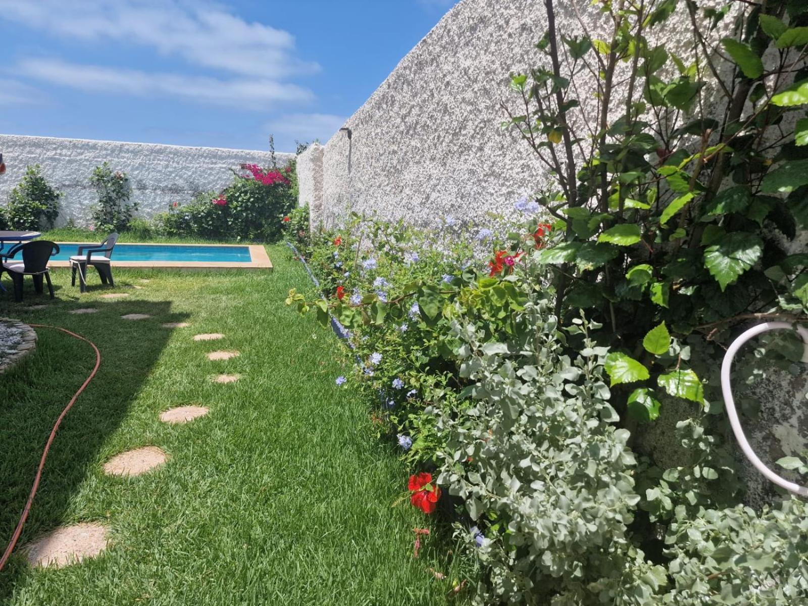 La petite villa avec piscine pieds dans l'eau Sidi Rahal  Esterno foto